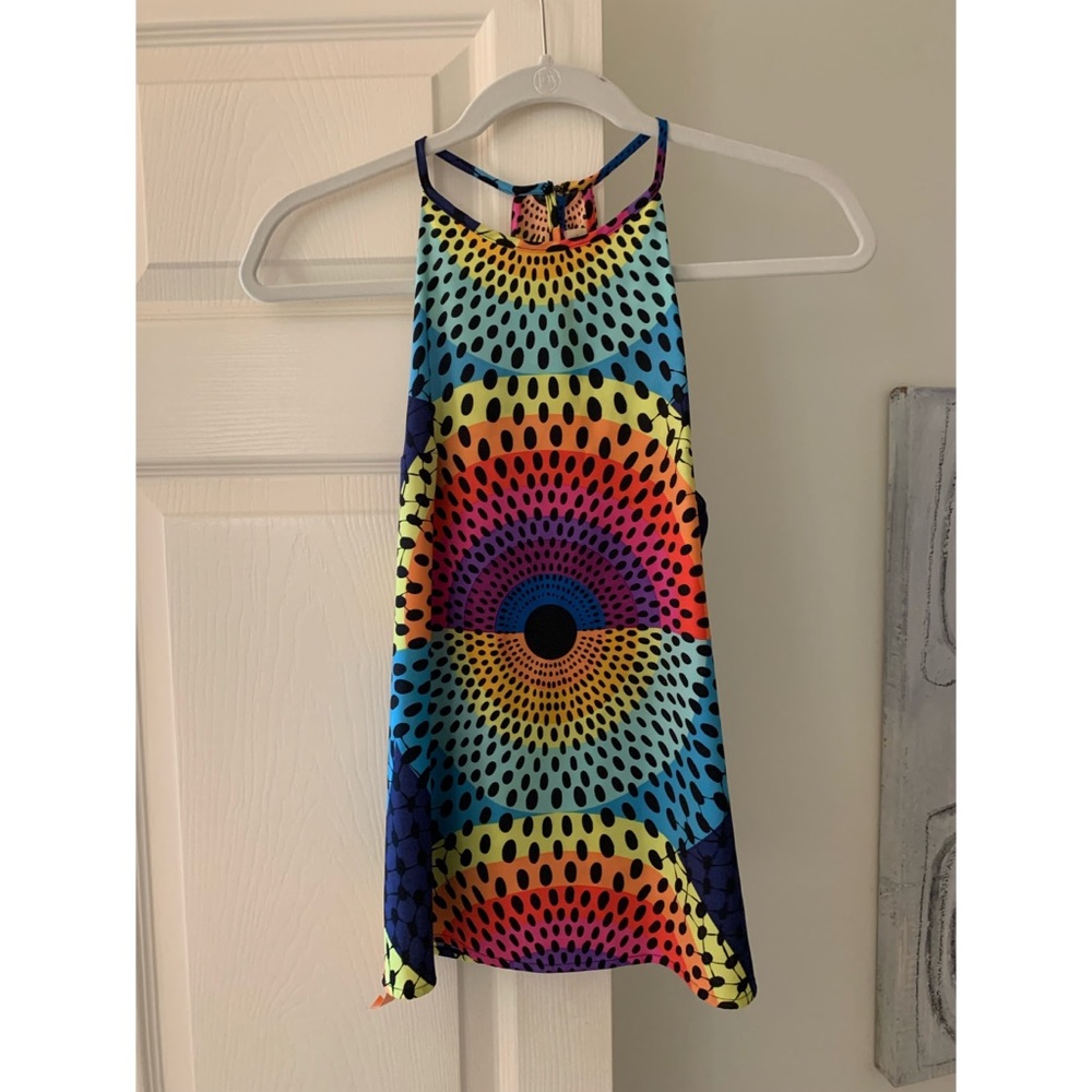 Mara Hoffman Razor Back Silk Tank